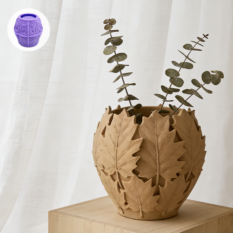 Leaves-shaped silicone art mol - Potsticker Mold avaliação e preço