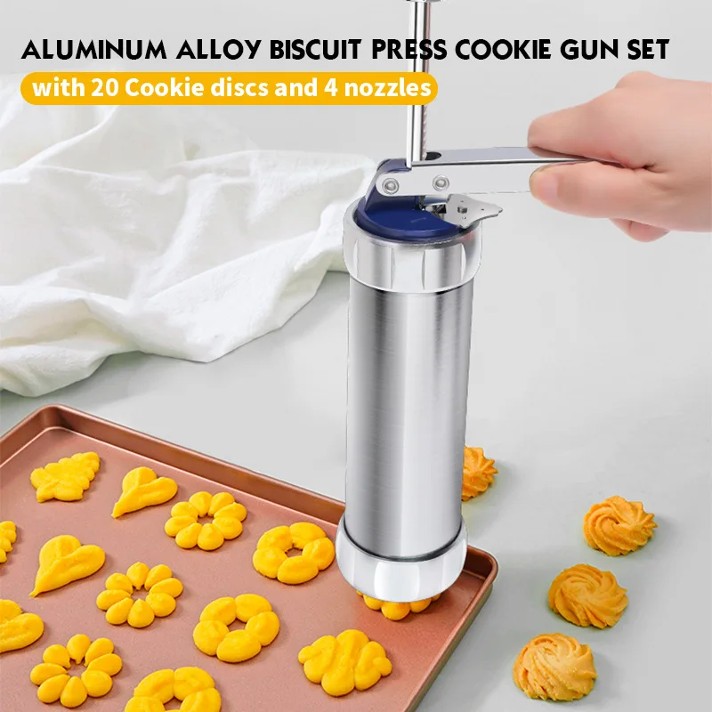 Christmas Spritz Cookie Press  - Churros Maker Gun avaliação e preço