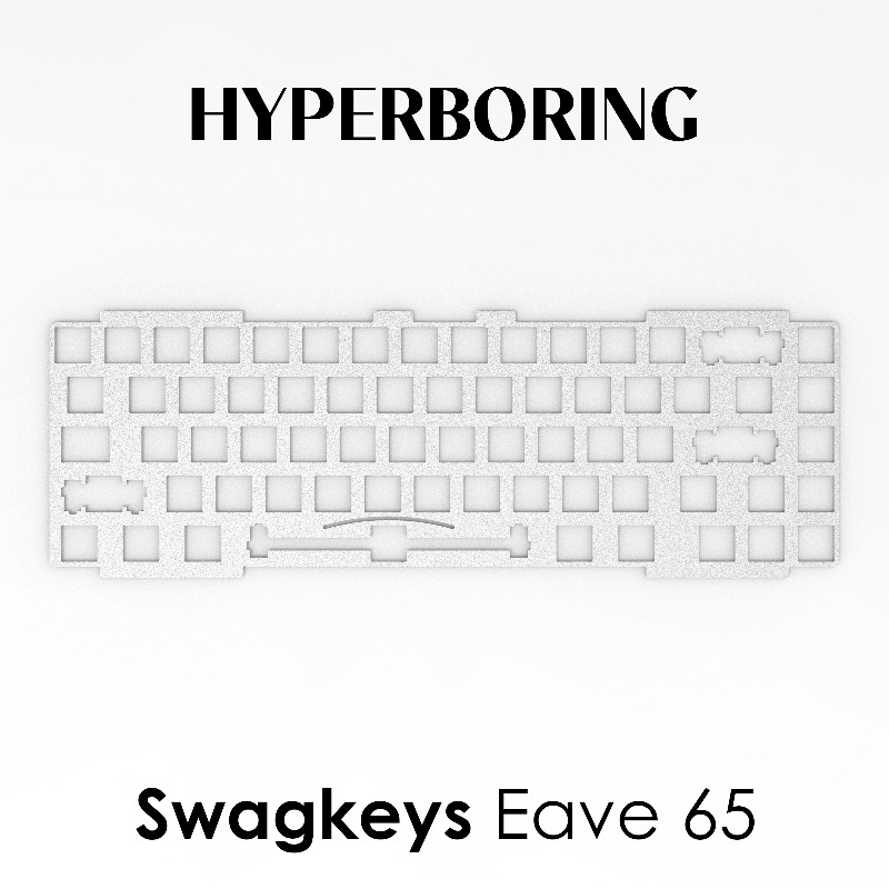 Swagkeys Eave65 Keyboard Posit - Crepe Pan Carbon avaliação e preço