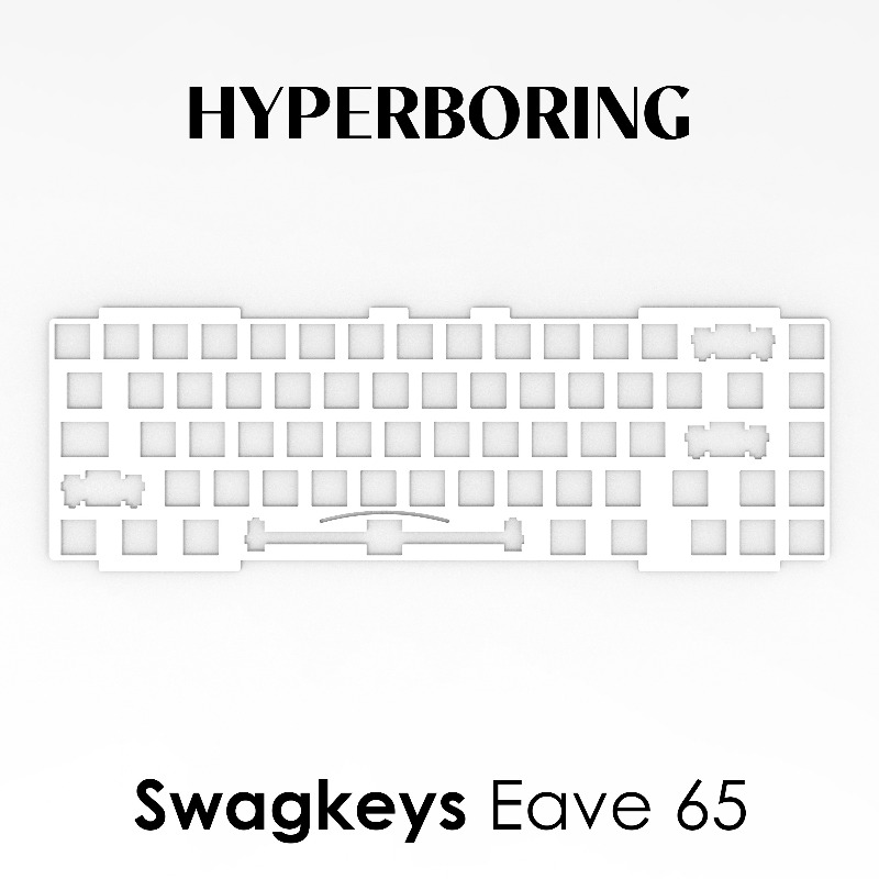Swagkeys Eave65 Keyboard Posit - Crepe Pan Carbon avaliação e preço