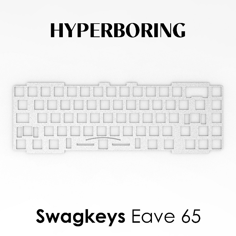 Swagkeys Eave65 Keyboard Posit - Crepe Pan Carbon avaliação e preço