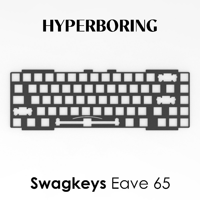 Swagkeys Eave65 Keyboard Posit - Crepe Pan Carbon avaliação e preço
