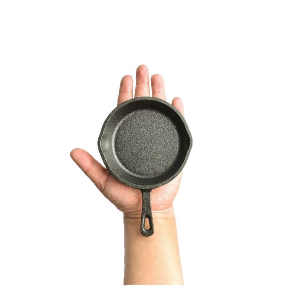 Cast Iron Uncoated Frying Pan  - Cast Iron Corn avaliação e preço