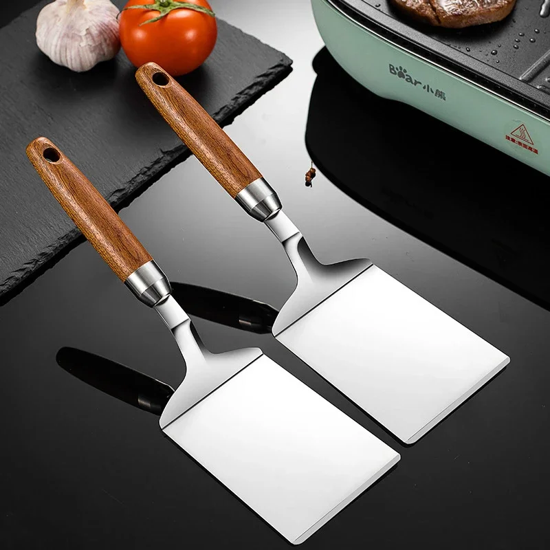 Stainless Steel Square Head St - Okonomiyaki Spatula avaliação e preço