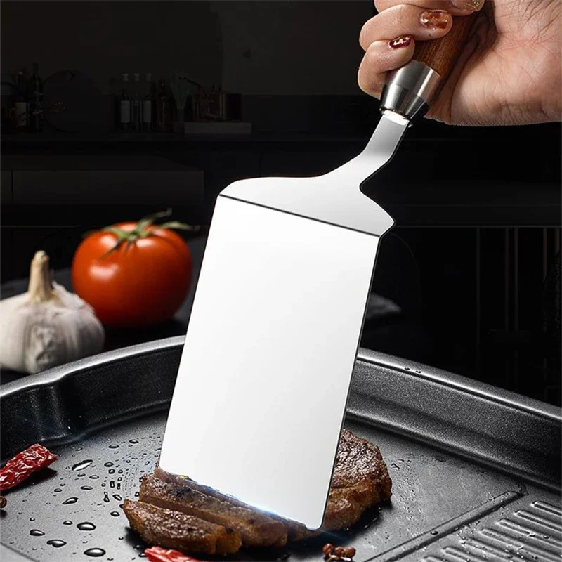 Stainless Steel Square Head St - Okonomiyaki Spatula avaliação e preço