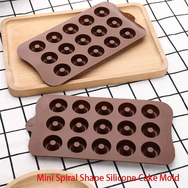 3D Mini Donut Baking Pan 15-ho - Donut Mold Silicone avaliação e preço