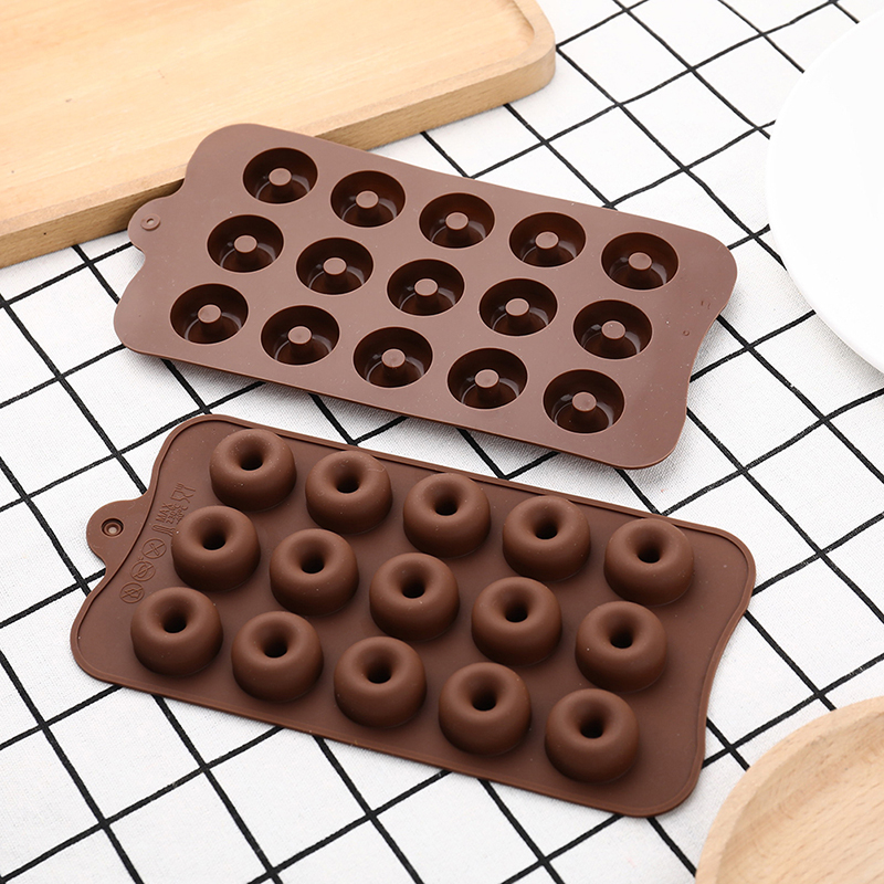 3D Mini Donut Baking Pan 15-ho - Donut Mold Silicone avaliação e preço