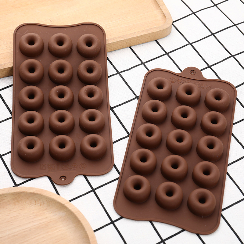 3D Mini Donut Baking Pan 15-ho - Donut Mold Silicone avaliação e preço