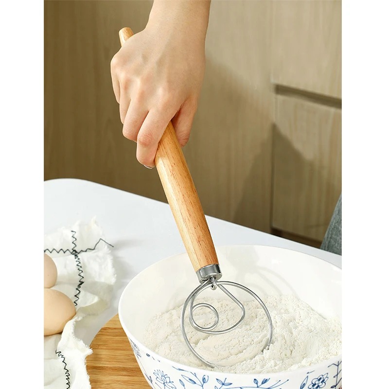 13inch Danish Dough Whisk Stai - Danish Pancake Pan avaliação e preço