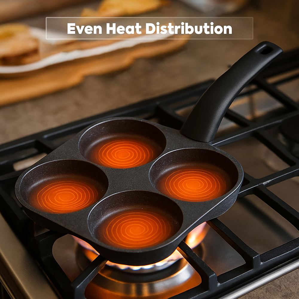Egg Frying Pan Nonstick Pancak - Mini Pancake Griddle avaliação e preço