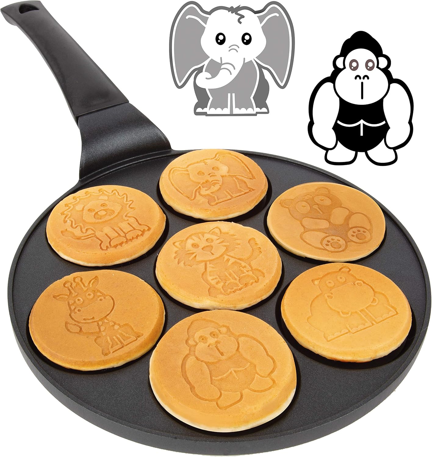 Animal Mini Pancake Pan - Make - Mini Pancake Griddle avaliação e preço