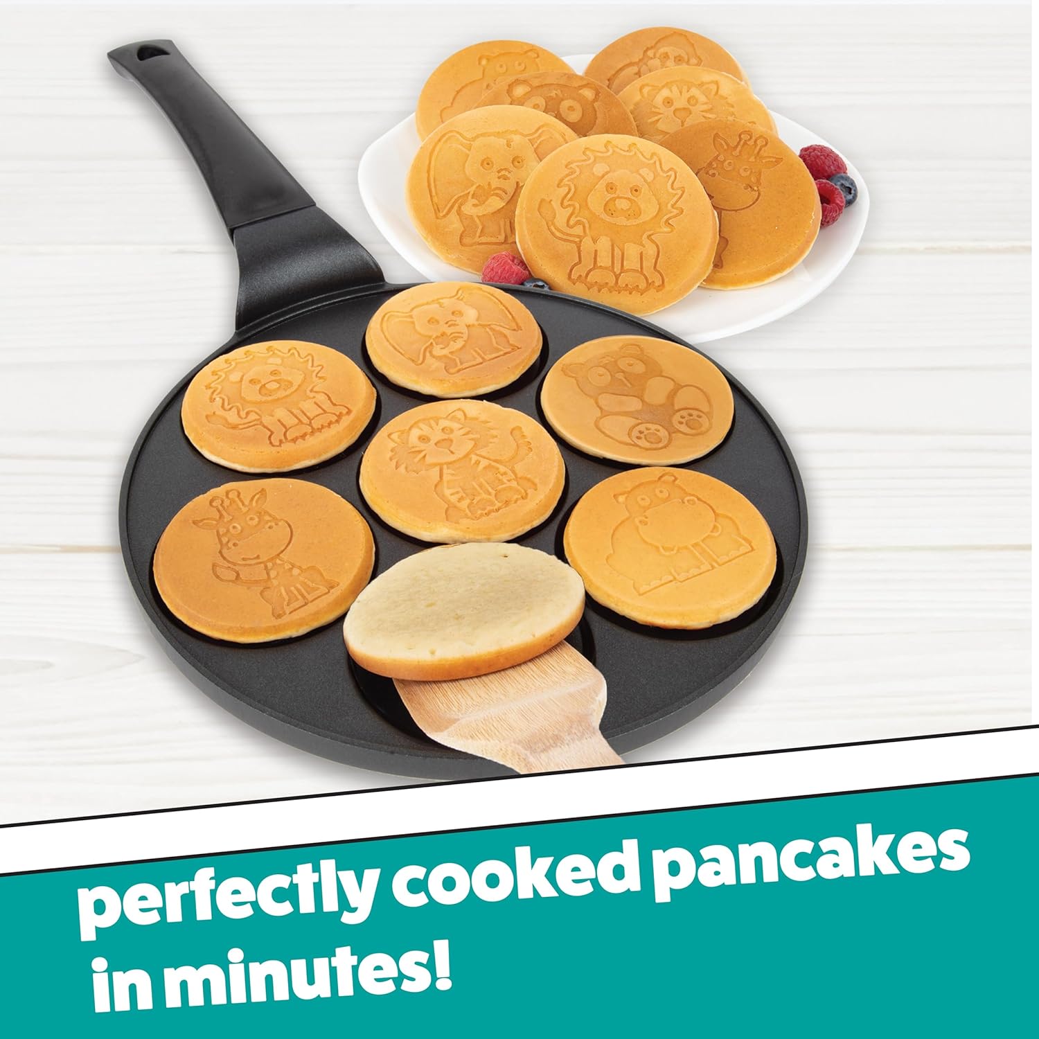 Animal Mini Pancake Pan - Make - Mini Pancake Griddle avaliação e preço