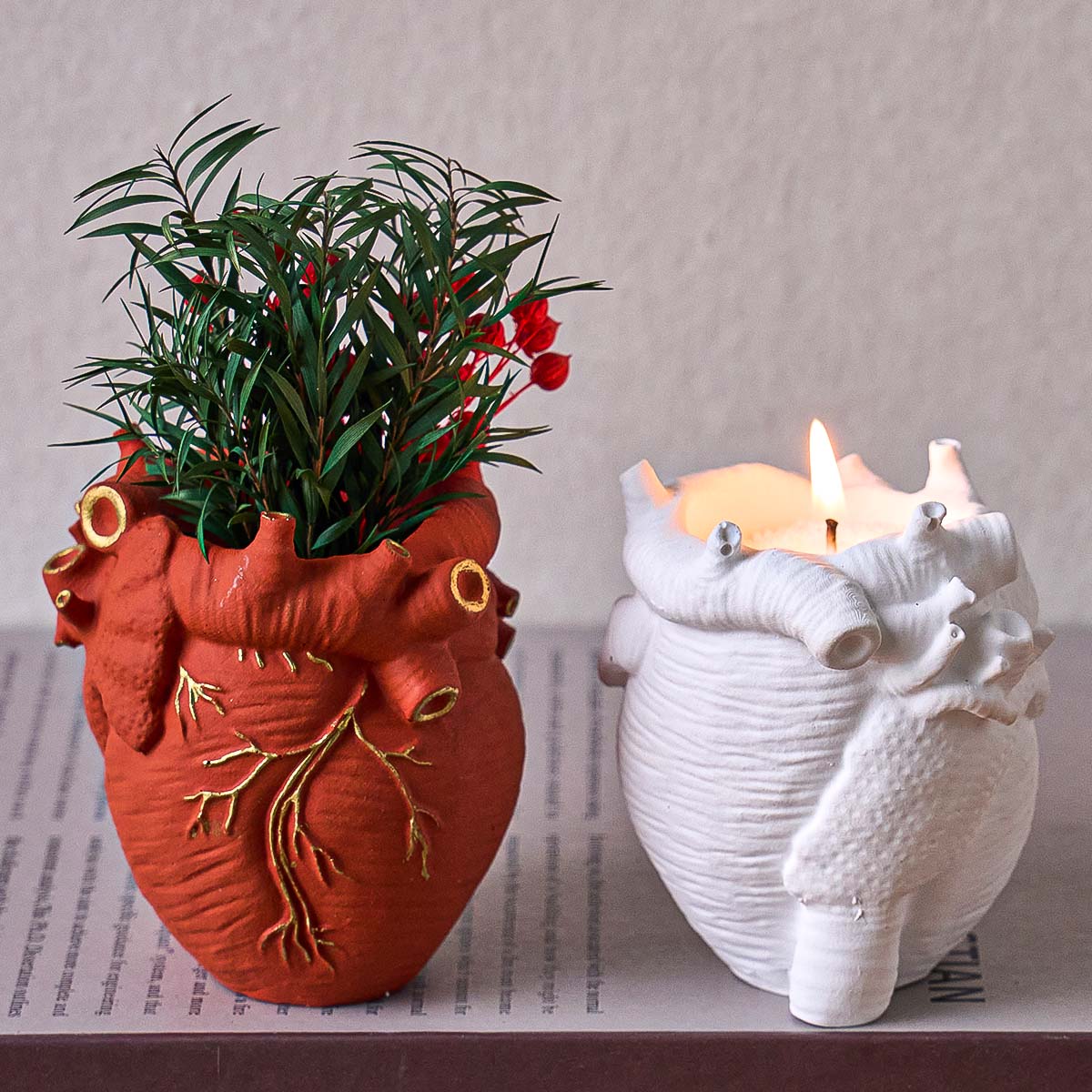 Simulation Heart Vase Silicone - Potsticker Mold avaliação e preço