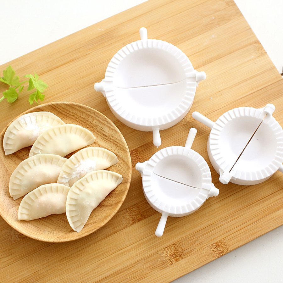 3pcs/set 7-10cm Plastic Dumpli - Dumpling Press Set avaliação e preço