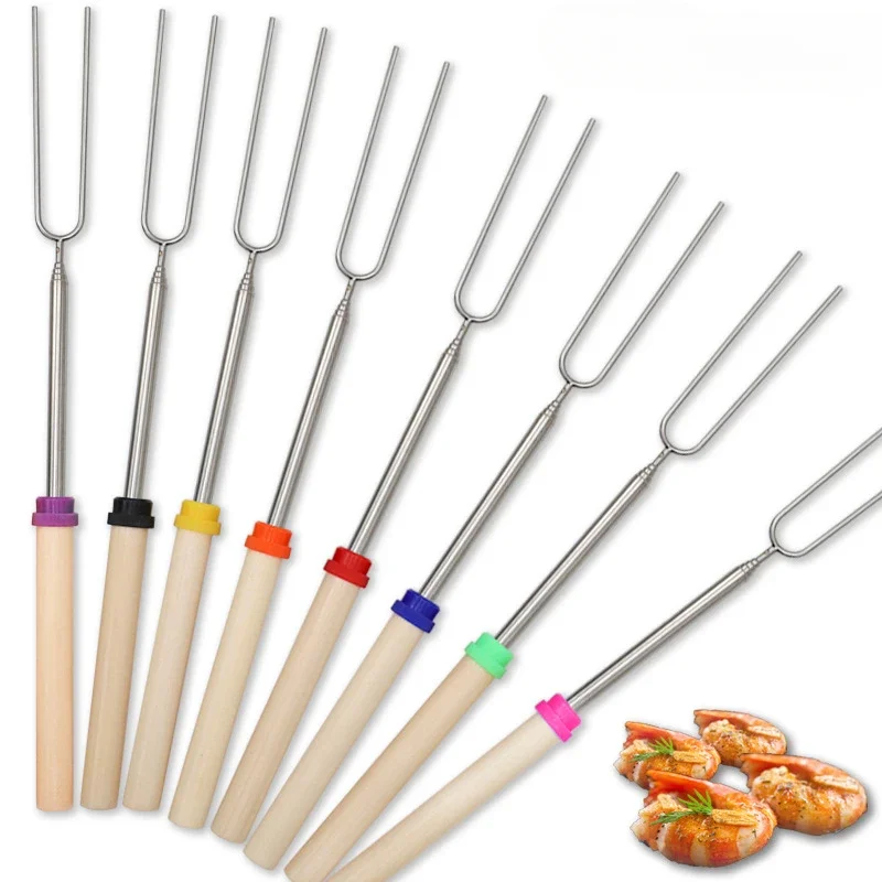 12pcs Telescoping Barbecue For - Hot Dog Press avaliação e preço